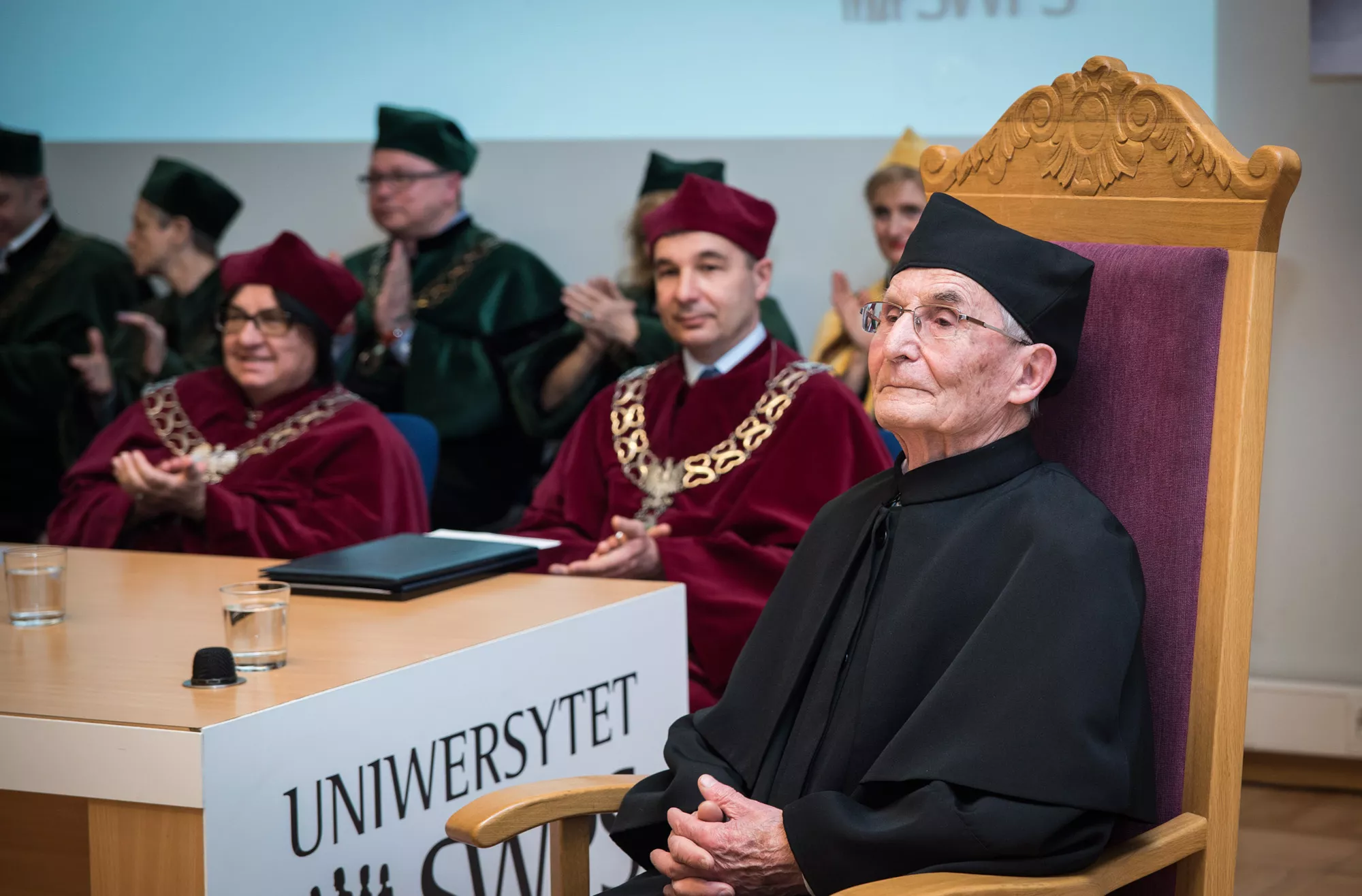 DOCTOR HONOROIS CAUSA FOR PROFESSOR JAN STRELAU