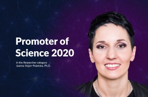 Dr. Joanna Stojer-Polańska Named Promoter of Science 2020