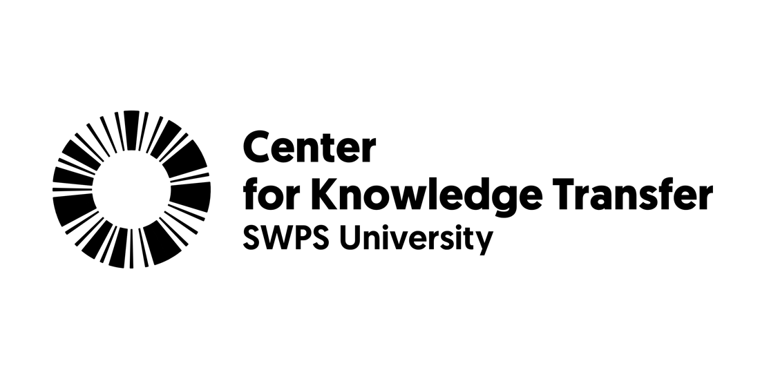 logo center for knowledge transfer at SWPS University