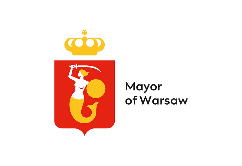 Logo of the City of Warsaw