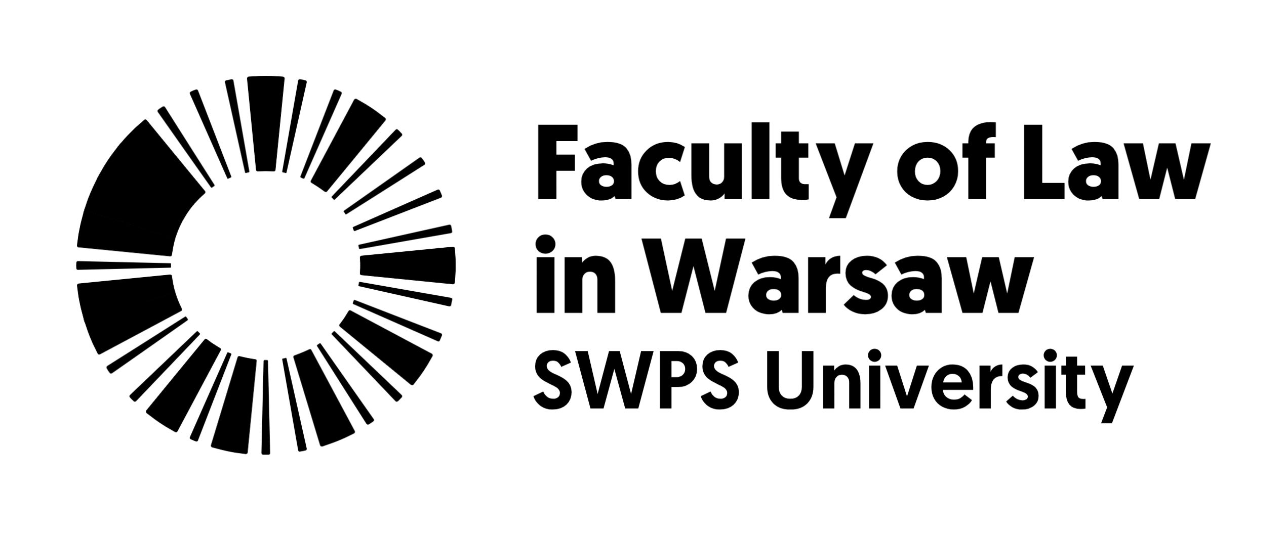 logo of SWPS University's Faculty of Law in Warsaw