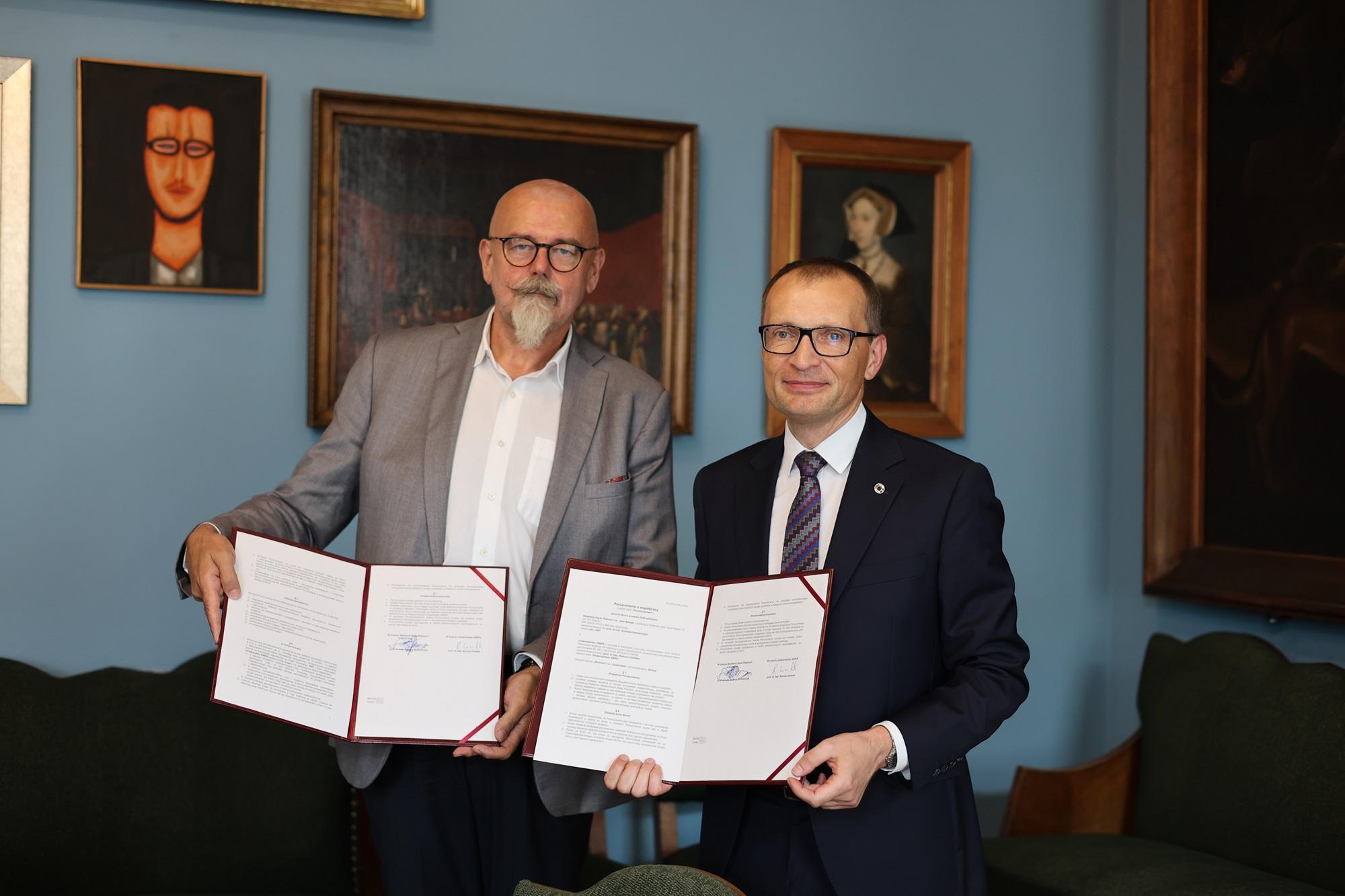 SWPS University and the Academy of Fine Arts in Kraków Sign Cooperation Agreement