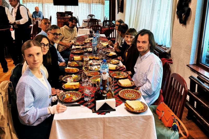 ERUA experts taste traditional Bulgarian cuisine