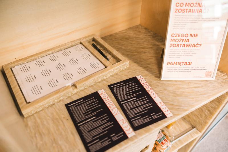 Food Sharing Corner at SWPS University in Warsaw
