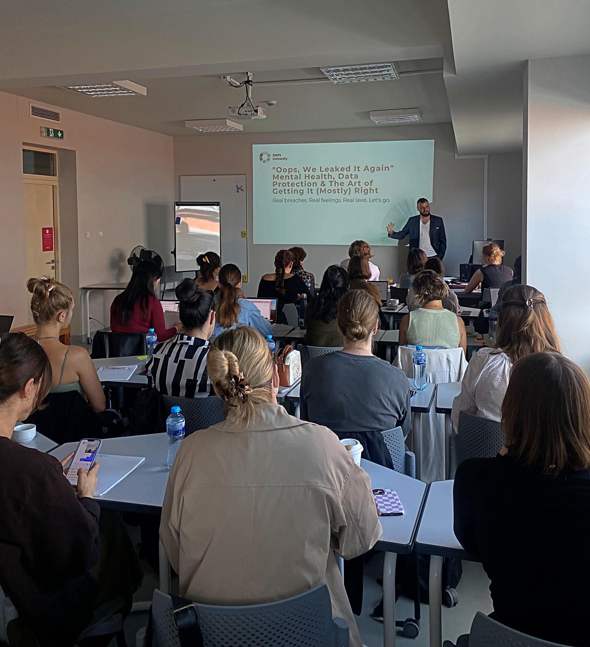 Lecture during Summer School on Human Right to Mental Health at USWPS