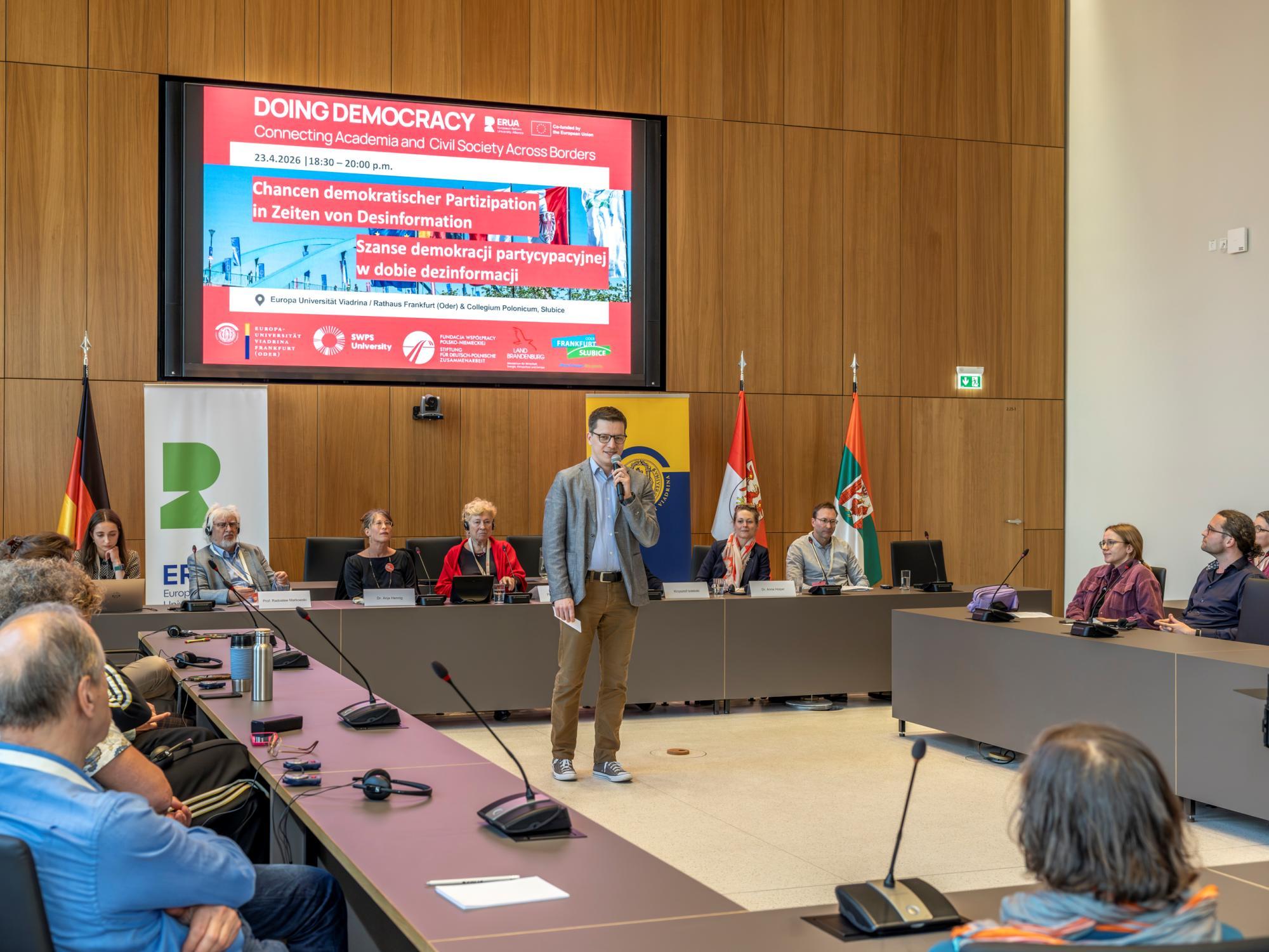 Doing Democracy: Joint Conference of USWPS and EUV