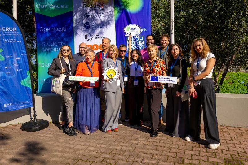 Members of ERUA Communication team at ERUA Summit 2025