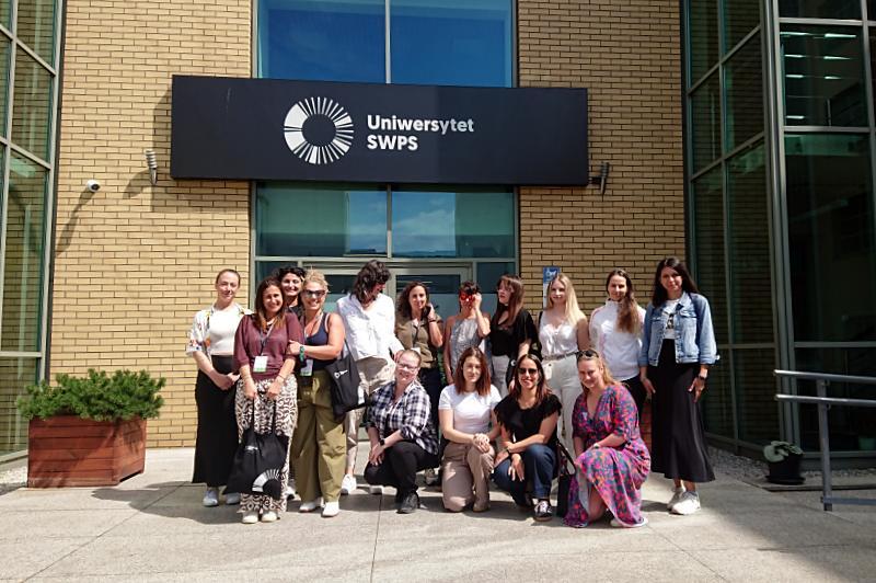 Participants of the ERUA Staff Week 2025 at SWPS University in Warsaw