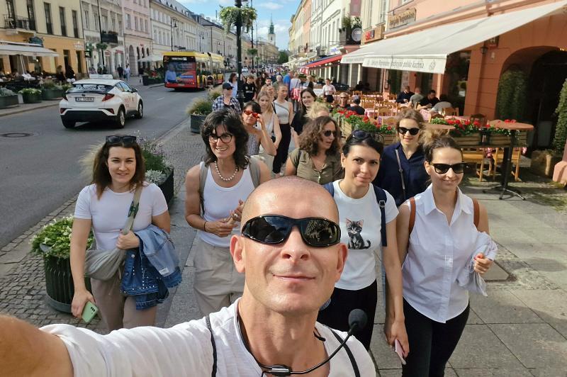 ERUA Staff Week 2025 — sightseeing in Warsaw