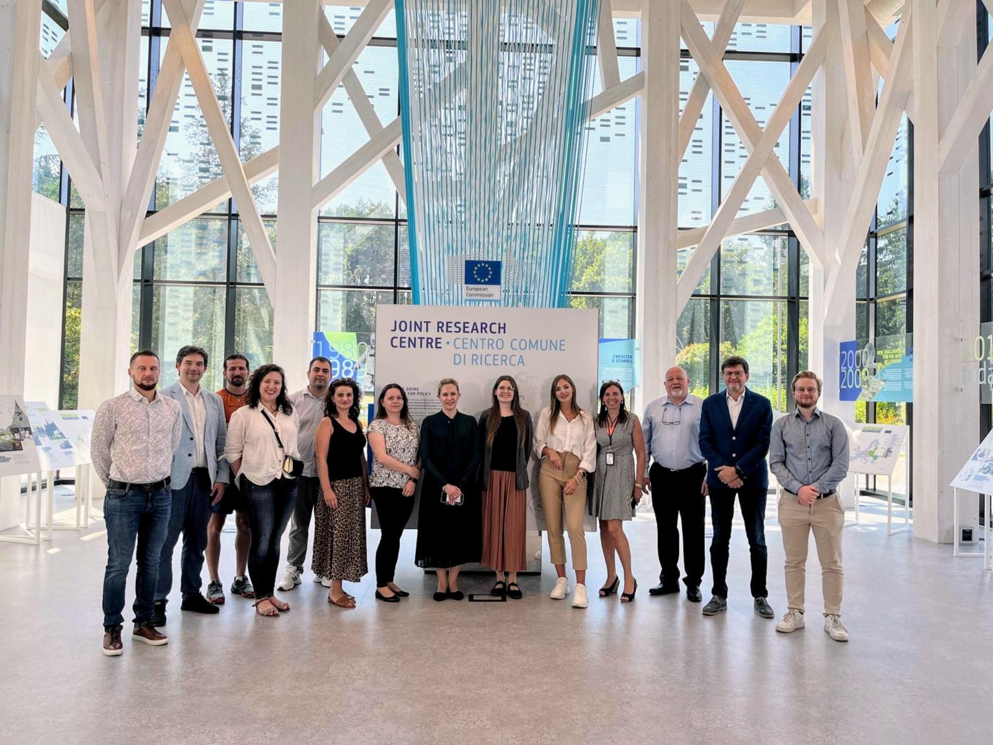 Researchers from USWPS visit EC’s Joint Research Center in Italy
