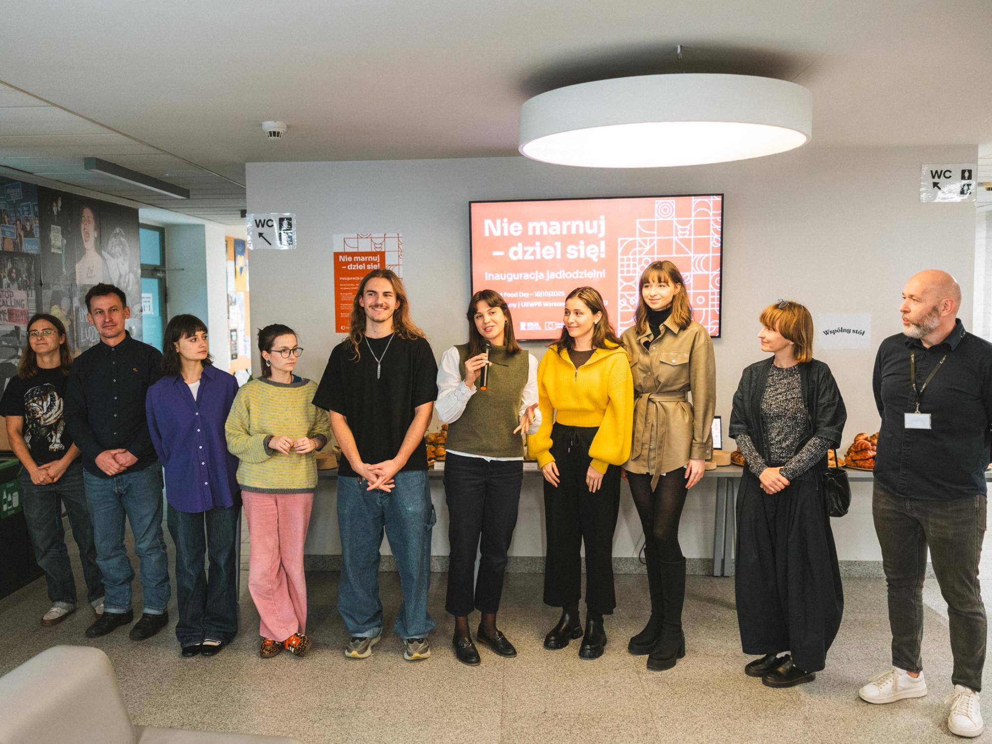 Food Sharing Corner for the Earth and community opens at SWPS University