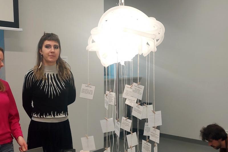 Student Research Clubs Fair at USWPS in Warsaw during ERUA Day 2025