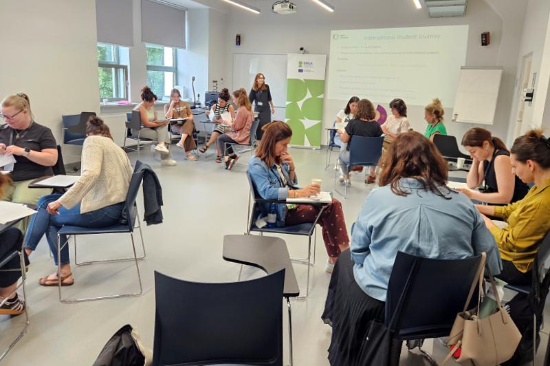 Workshop during ERUA Staff Week 2025 at USWPS