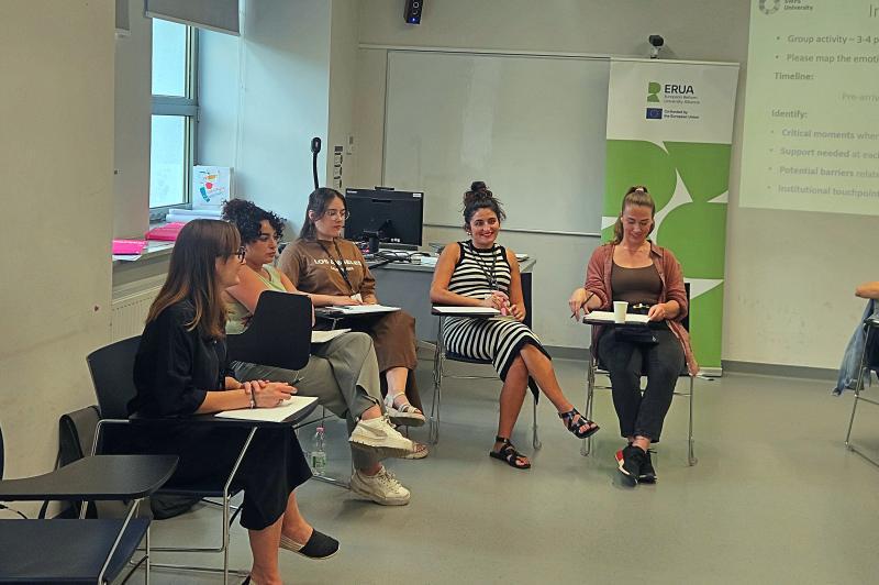 Workshop during ERUA Staff Week 2025 at USWPS