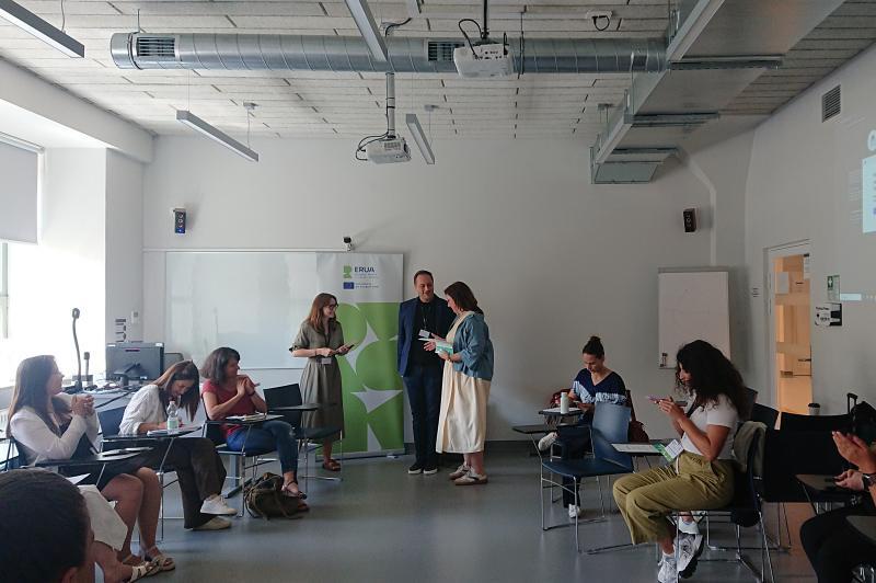 Workshop during ERUA Staff Week 2025 at USWPS