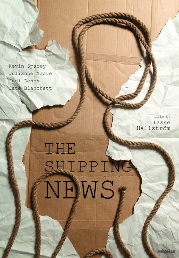 "The Shipping News" movie poster by Anna Wojdyga