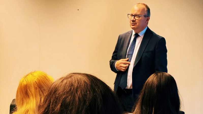 Professor Adam Bodnar at the USWPS Summer School on the Rule of Law 2024