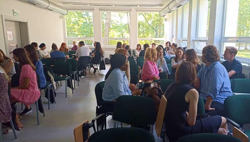 Group work during the USWPS Summer School on the Rule of Law 2024