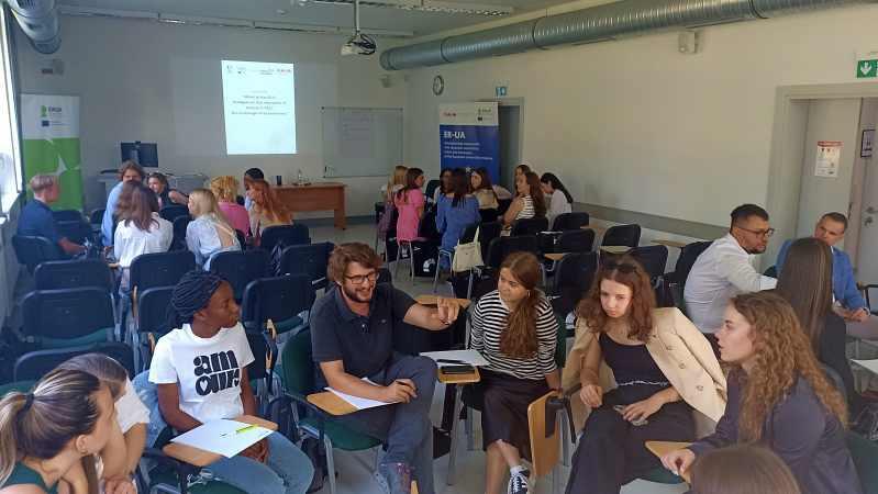 Group work during the USWPS Summer School on the Rule of Law 2024