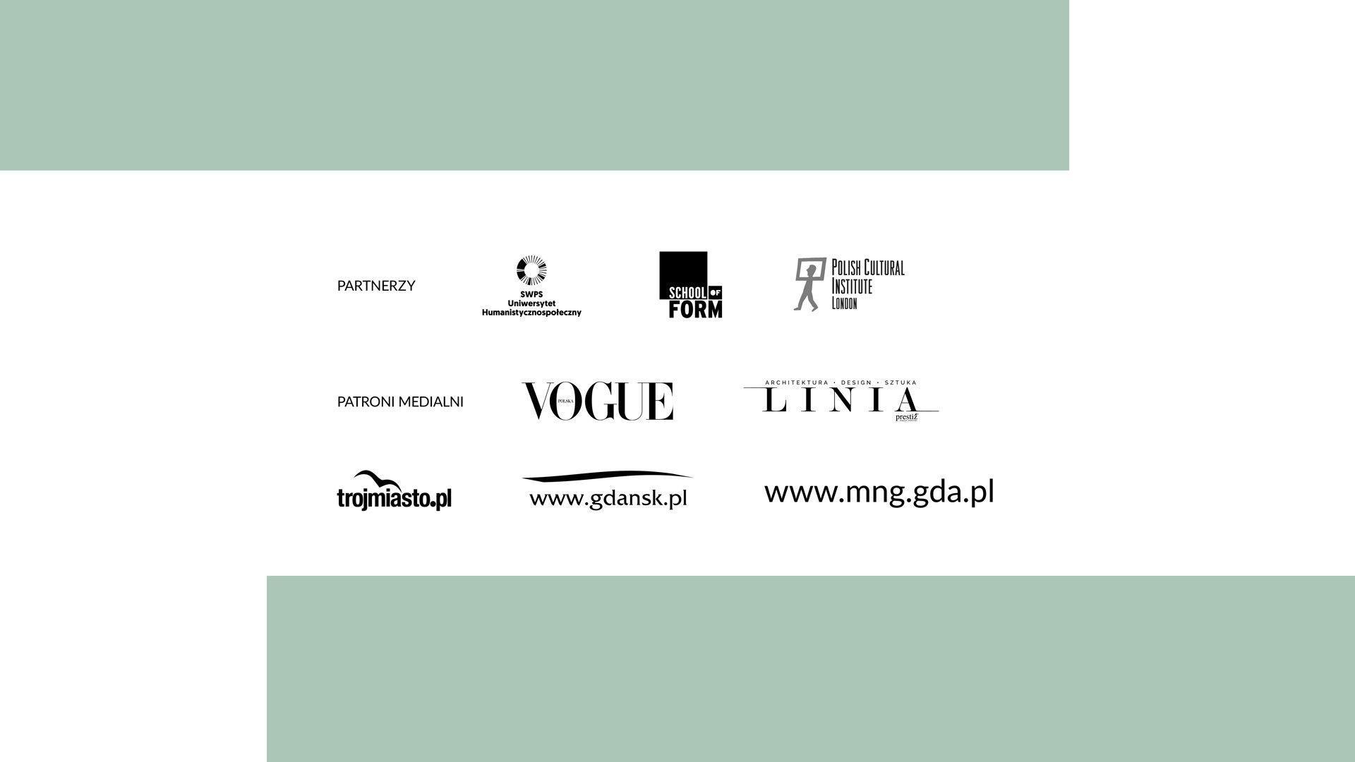 Logos of exhibition partners