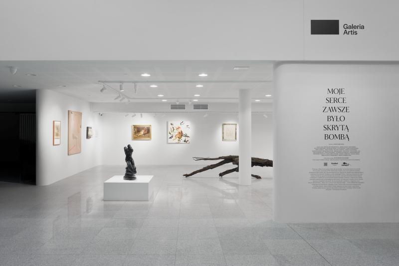 View of the exhibition "My Heart Has Always Been a Hidden Bomb"