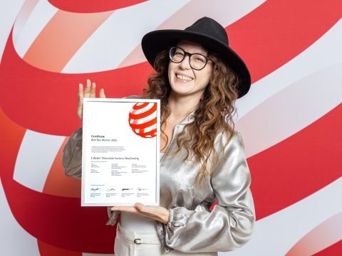 Anna Nowokuńska-Maksymiuk wins Red Dot Design Award