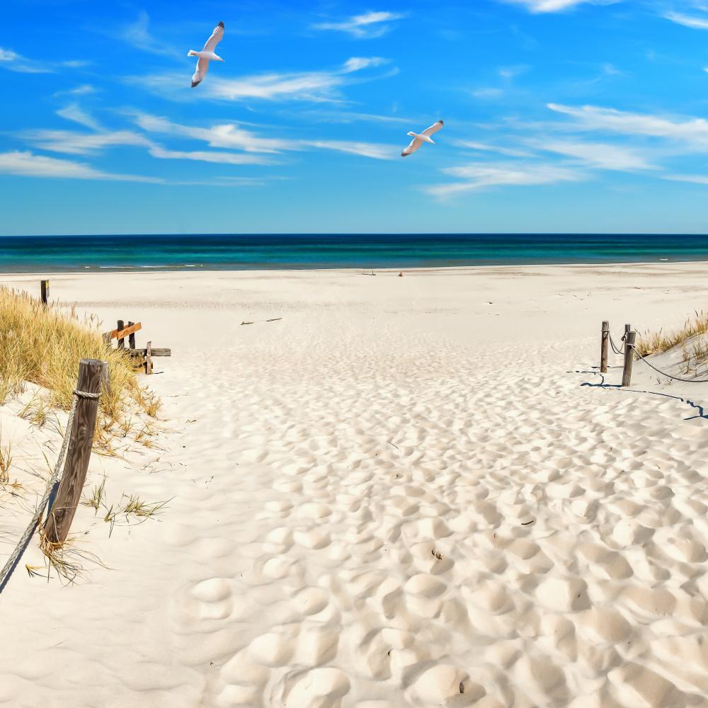 Beach on the Baltic Sea, Poland