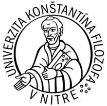 Constantine the Philosopher University in Nitra logo