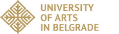 University of Arts in Belgrade logo